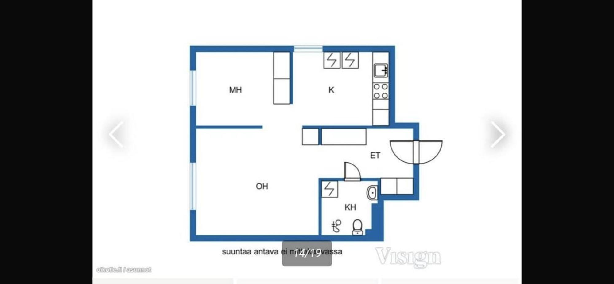 Ullanlinna Unique In The Heart Of For 2-4 Persons - Free Wifi Lägenhet